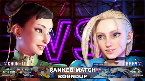 Kuya Kalbo SF6 Ranked Match Roundup. Chun Li Master Rank [Hori Fight Stick]