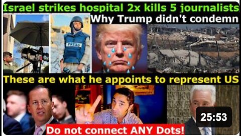 This is why Trump doesn't really care about "stopping the killing" in Ukraine. He is silent on Gaza!