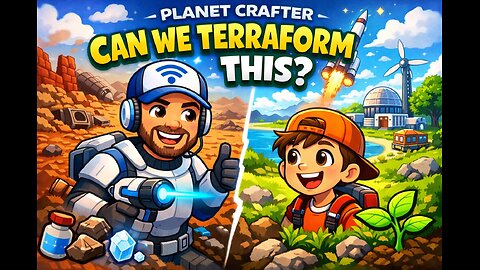 Planet Crafter with My Son - Can We Terraform This?