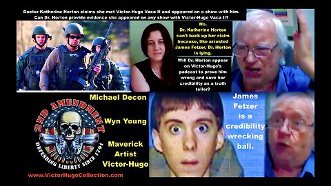 Michael Decon Wyn Young Victor Hugo Expose Sandy Hook Alex Jones Jim Fetzer Doctor Katherine Horton