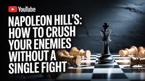 🗡️ NAPOLEON HILL’S SECRET: Crush Enemies WITHOUT Fighting (MASTERY) 🔥 #MindGames #Enemies #Grow #God