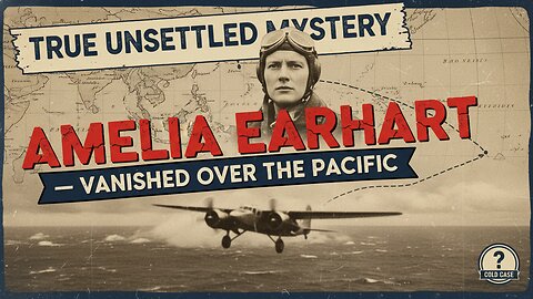 AMELIA EARHART — VANISHED OVER THE PACIFIC