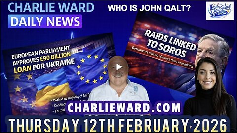 CHARLIE WARD DAILY NEWS WITH CHARLIE WARD & DREW DEMI THURSDAY 12TH FEB 2026