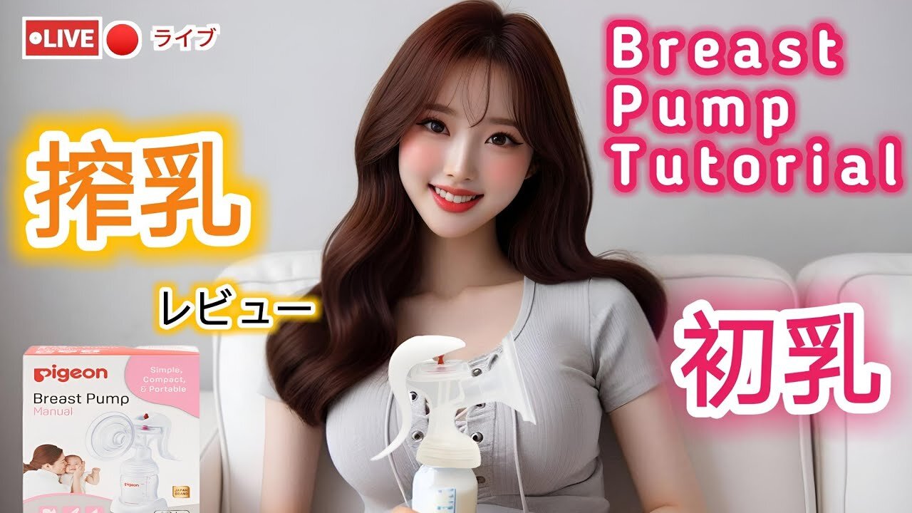 【搾乳機の使い方】搾乳入門！(pigeon搾乳機/Breast Pump Tutorial) #育児#子育て#搾乳