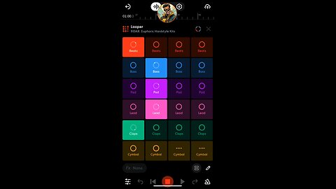 live random pad loop mix