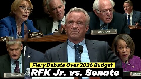 RFK Jr. Battles Over 2026 Budget in Heated Sen Hearing