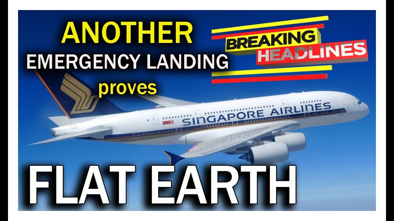 ANOTHER Emergency Landing in Moscow proves FLAT EARTH