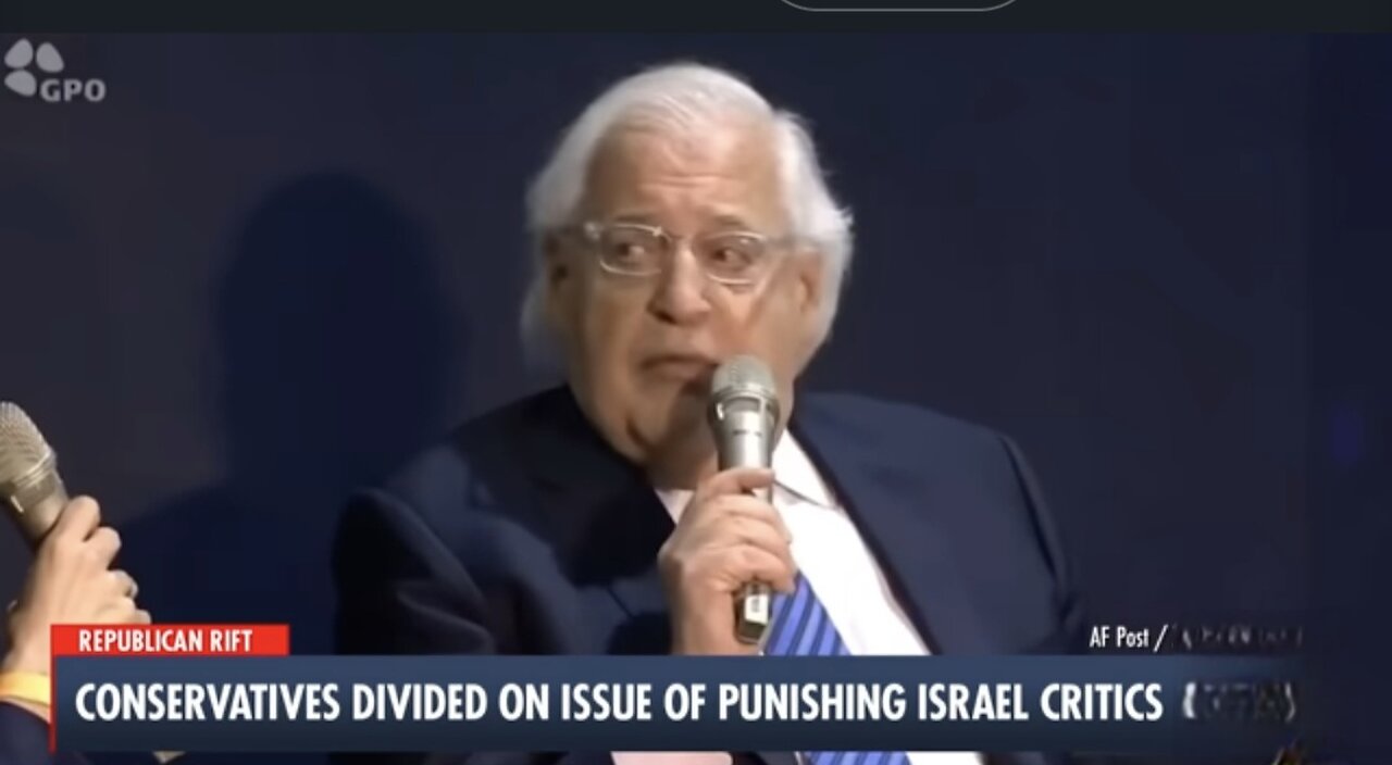 Isreal, David Friedman now going after Podcastes like Candace