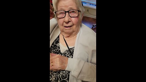When You're 96 -- It's SUPER GRANDMA! #centenarian #funnyoldpeople