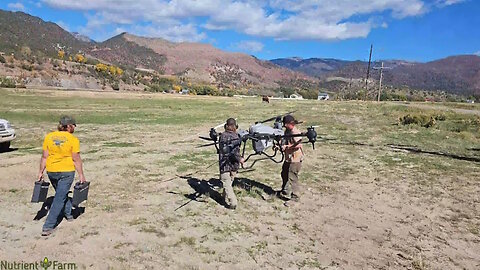 Nutrient Farm #54 - Aerial application of Biodynamic Preparations #500-508++