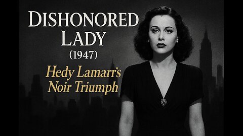 Dishonored Lady (1947) Hedy Lamarr’s Noir Masterpiece Restored