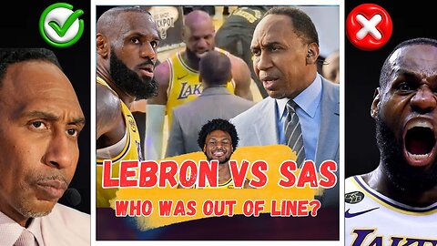 Lebron Vs SAS.. Was He Wrong????