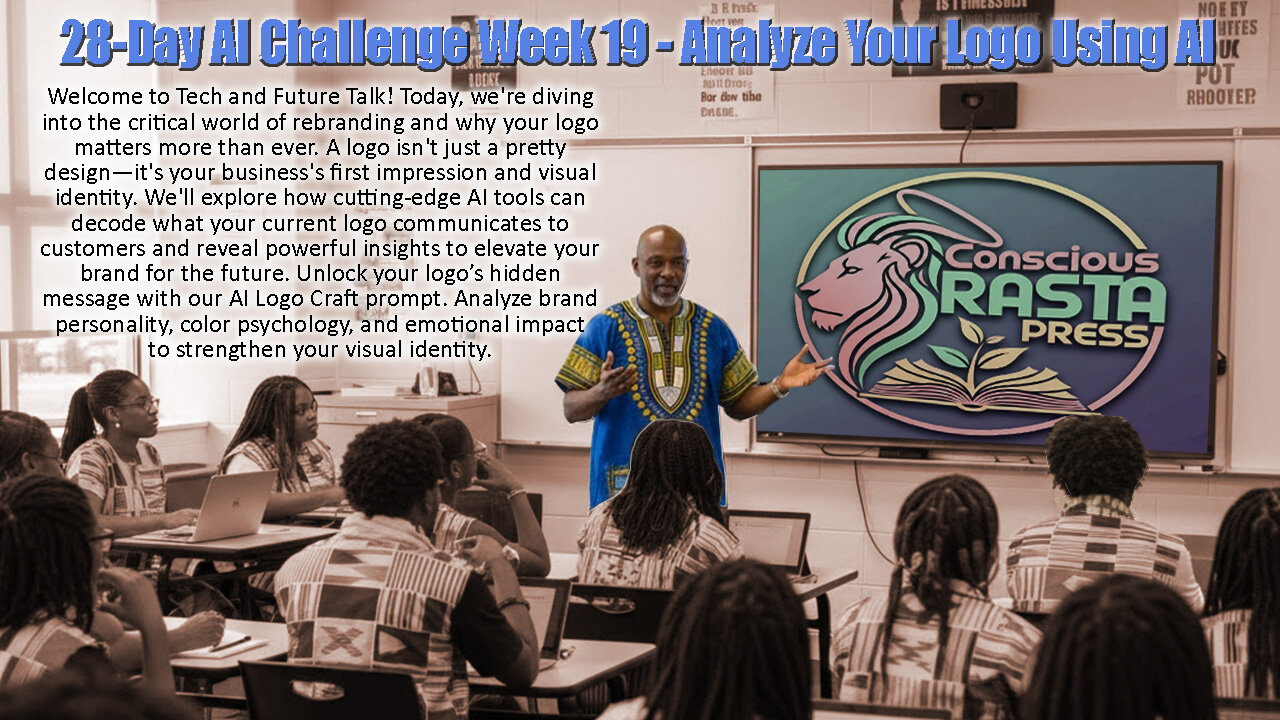 AI Challenge for Managers Part 19 - Analyze Your Logo Using AI