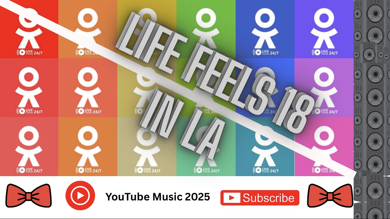 Life Feels 18 in LA [Music]