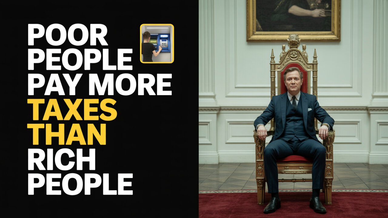 Rich vs Poor: Why the Poor Pay More Taxes (Secret Revealed!) | Finance Hacked