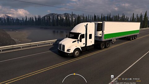 ATS, Alaska - North to the Future, Kenworth T880, Fairbanks - Anchorage