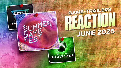 🔴 LIVE - TACETREACTS - CATCHING UP ON GAME EVENTS & TRAILERS