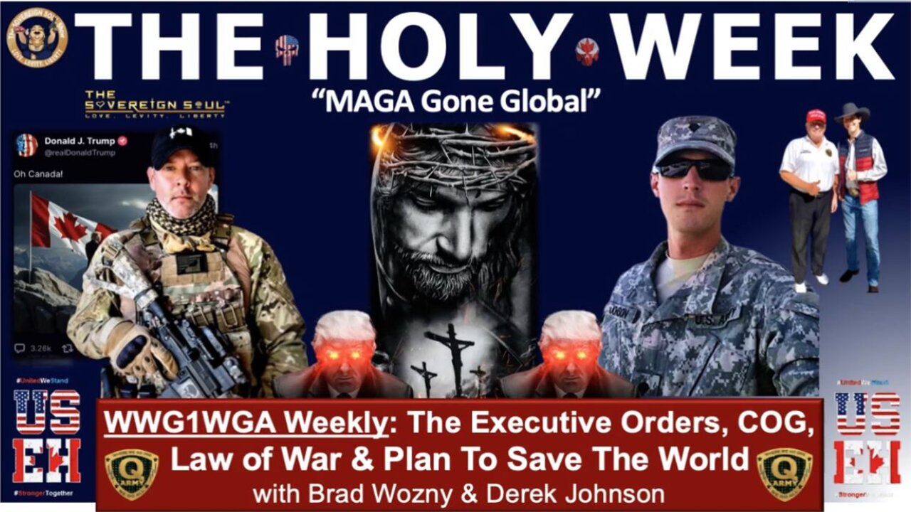 Derek Johnson: "Wave Of Christ Consciousness Erasing [DS], MAGA Resurrection In Trump Card?"