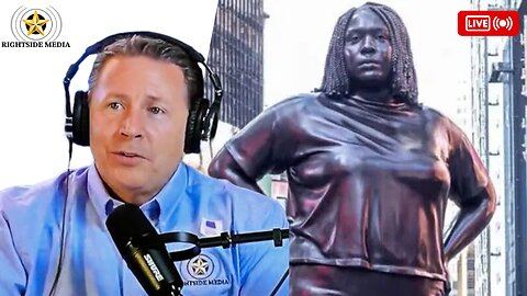 Bizarre New Statue in NYC + Adventures in Woke World! - Rightside Radio Broadcast - 5-9-25