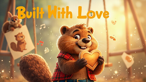 Beaver Built It With Love 🦫❤️ | Father’s Day Song for Kids