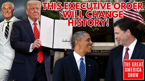 PRESIDENT TRUMP SIGNS BIGGEST DECLASSIFICATION ORDER IN HISTORY!