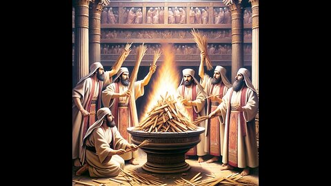 Leviticus 1:1- 17 Instructions for the animal sacrifice to be atonement for sin.