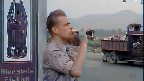 Life in Germany in 1937 _ Restored & Colorized Footage