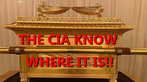DEMONIC REASON THE CIA IS HUNTING BIBLE RELICS