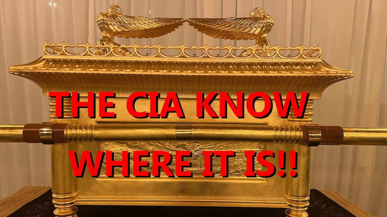 DEMONIC REASON THE CIA IS HUNTING BIBLE RELICS
