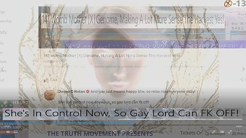 She's In Control Now, So Gay Lord Can FK OFF!