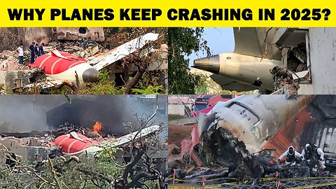 Why So Many Planes Are Crashing in 2025? | Biggest Plane Crashes Explained | NEWSDRIFT