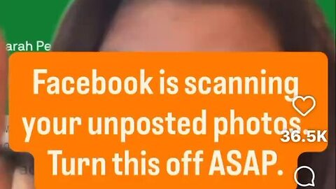 Facebook is scanning ur camera roll… And how to fix it 📸🤓👍