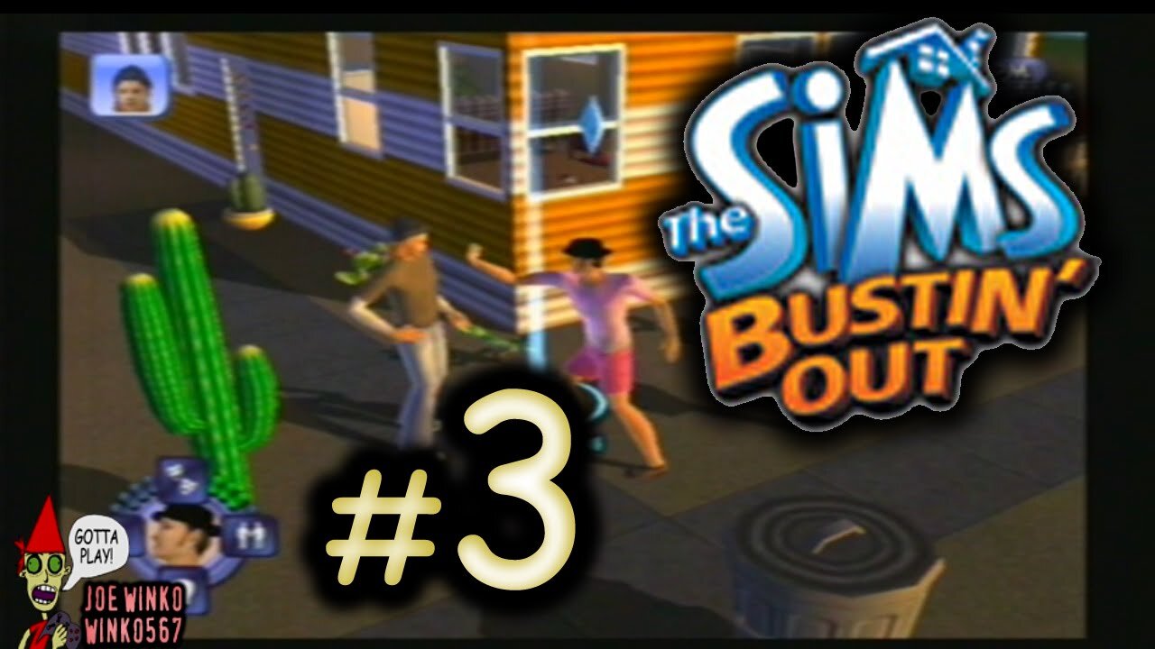 Sims Bustin' Out - Gamecube - Playthrough Part 03 - Joe Winko
