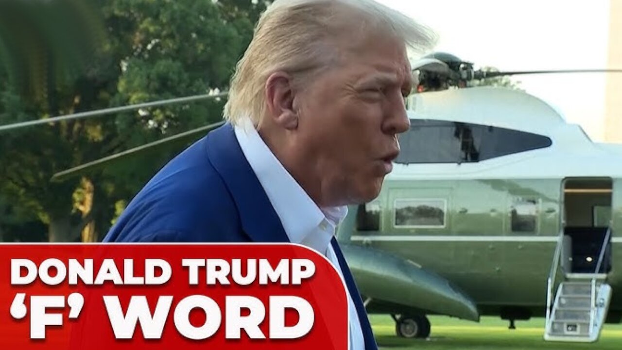 Trump says,"The Israelis 🇮🇱 don't know what the F--they are doing." Has that tiny state become a..