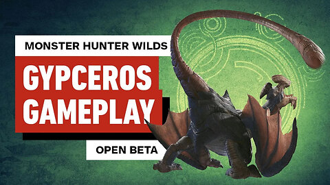 Monster Hunter Wilds - Gypceros Gameplay (Open Beta)