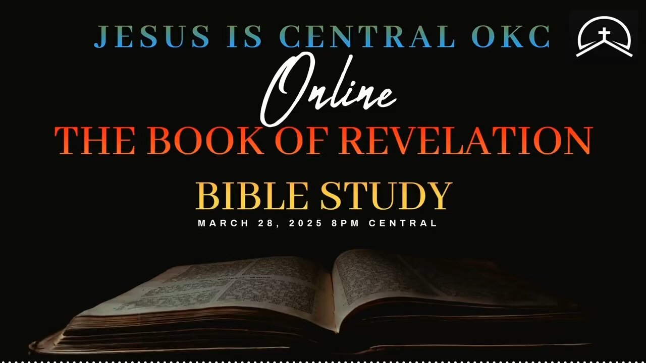 Revelation Bible Study invite.