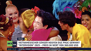 "Intervision" in Moskau: Vietnamesischer Sänger Duc Phuc gewinnt internationalen Wettbewerb