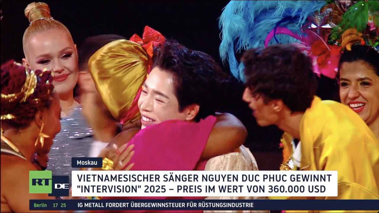 "Intervision" in Moskau: Vietnamesischer Sänger Duc Phuc gewinnt internationalen Wettbewerb