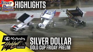 Highlights…Kubota High Limit Racing Gold Cup Race Of Champions At Silver Dollar Speedway (8/22/2025)
