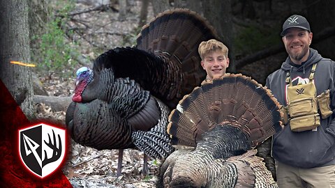 Jake or Tom?! 1st Turkey With a Bow!