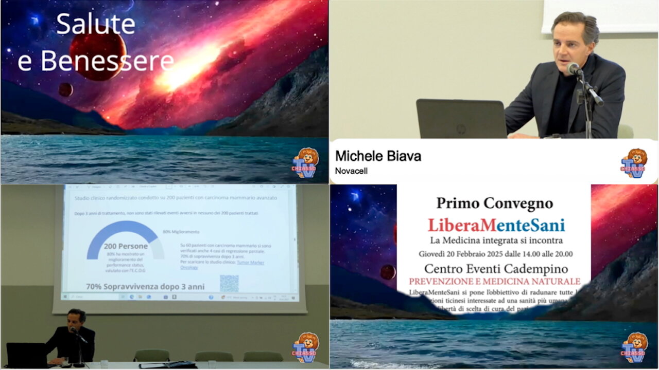 Il dottor Michele Biava presenta la Novacell
