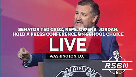 LIVE: Senator Ted Cruz, Reps. Owens, Jordan, Hold a Press Conference on School Choice - 6/12/25