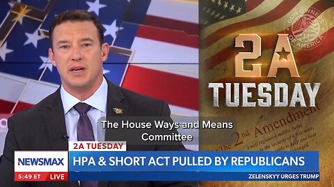 🔥Gun Owners have been betrayed by the Ways & Means Committee