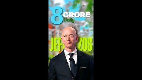 💸 If Jeff Bezos Spends ₹8 Crore Daily, His Money Will Last 547 Years! 😱