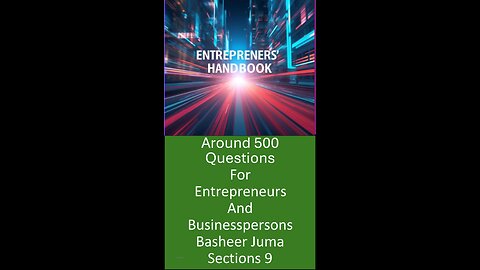 Entrepreneurs Quick Book 09 of 10