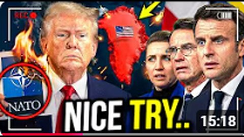 The EU THREATENED Trump on GREENLAND, Then This HAPPENED!!!