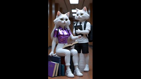 cat couple 💞🤩