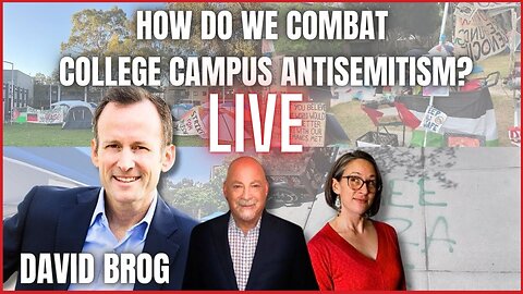 Fighting College Campus Antisemitism with Maccabee Task Force Executive Director David Brog