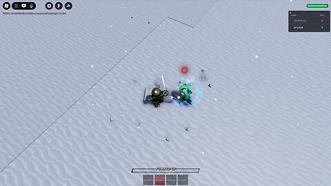 Playing 1v1 in The Strongest Battlegrounds in Roblox - (No Commentary).