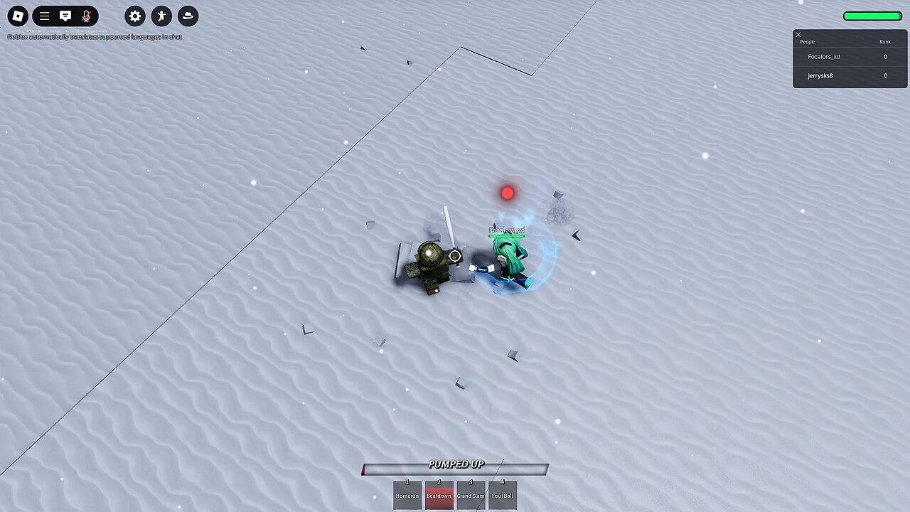 Playing 1v1 in The Strongest Battlegrounds in Roblox - (No Commentary).
